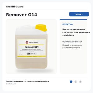 REMOVER G14 (GE-018) — Сильнощелочной смыватель красок