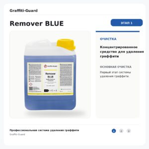 REMOVER BLUE (GE-019 / GE-020) — Эко-смыватель граффити