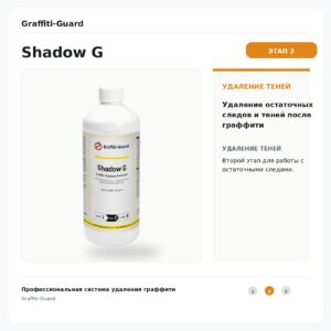 SHADOW G (GE-005) — Очиститель въевшихся теней граффити