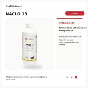 NACLO 13 (GE-030) — Раствор для химического обесцвечивания теней